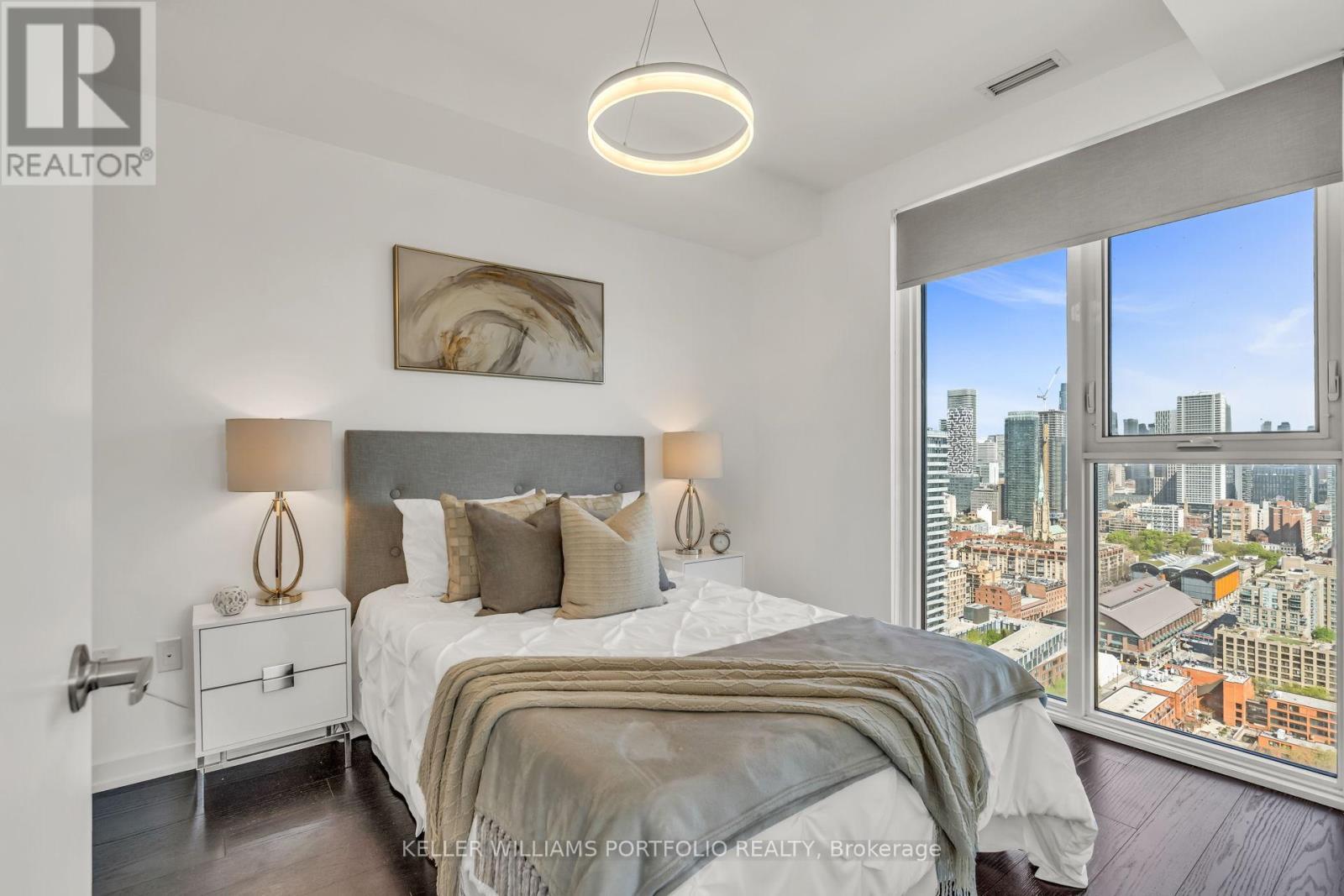 2810 - 20 Richardson Street, Toronto, ON - Indoor Photo Showing Bedroom