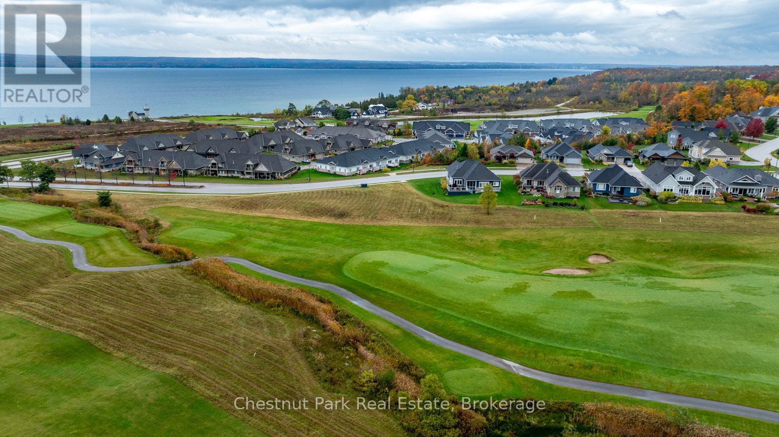 Property and Surrounding Area - 161 Hawthorn Crescent, Georgian Bluffs, ON - Outdoor With View