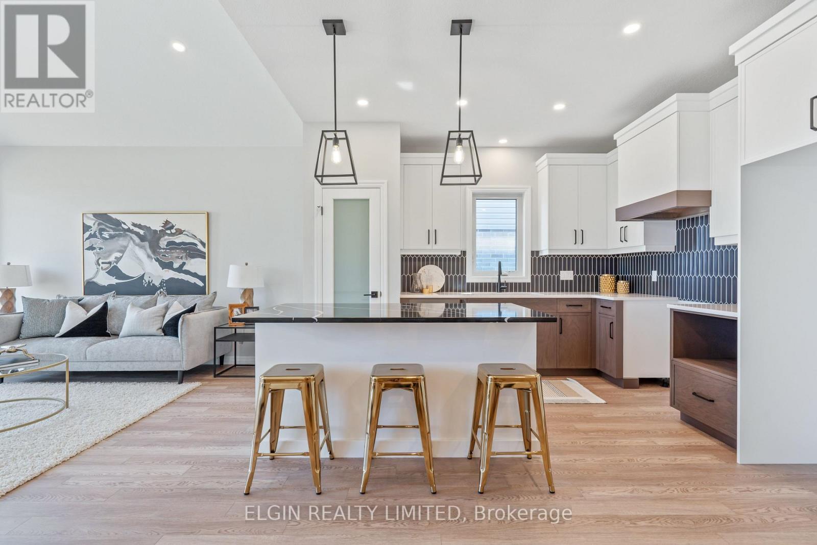 9 Dunning Way, St. Thomas, ON - Indoor Photo Showing Kitchen With Upgraded Kitchen