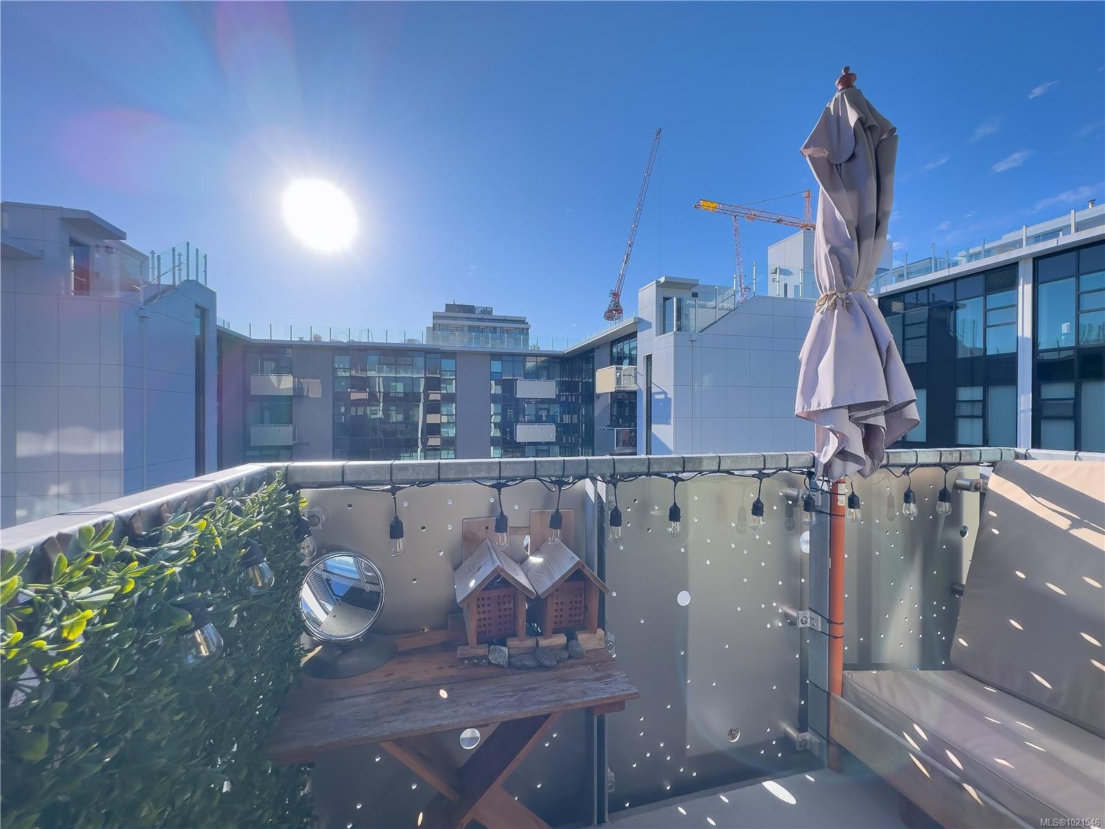 N312-1105 Pandora Ave, Victoria, BC - Outdoor With Balcony With View