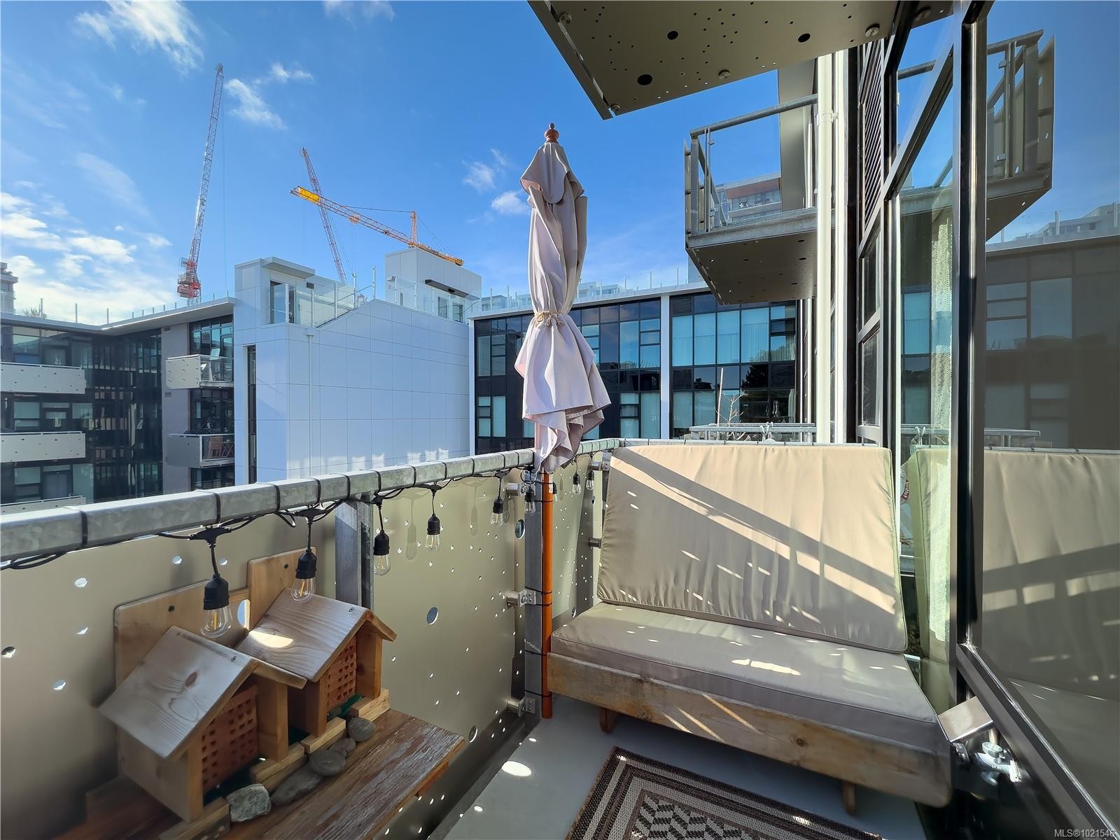 N312-1105 Pandora Ave, Victoria, BC - Outdoor With Balcony