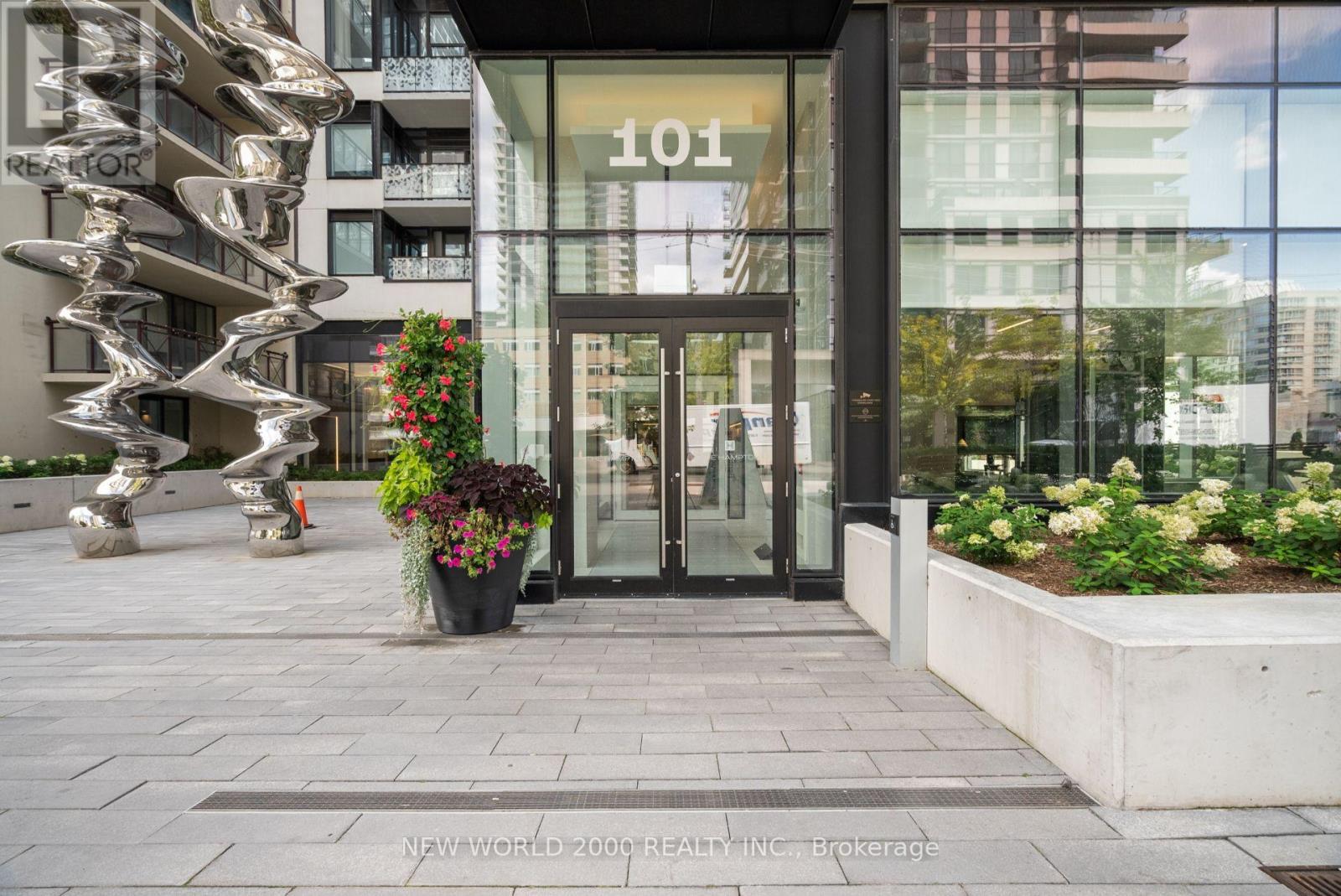 Exterior Front Entrance - 1711 - 101 Roehampton Avenue, Toronto, ON - Outdoor