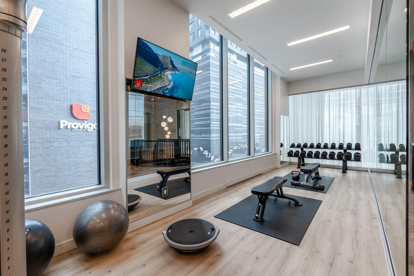 Salle d'exercice - 2305-1020 Rue De La Montagne, Montréal (Ville-Marie), QC - Indoor