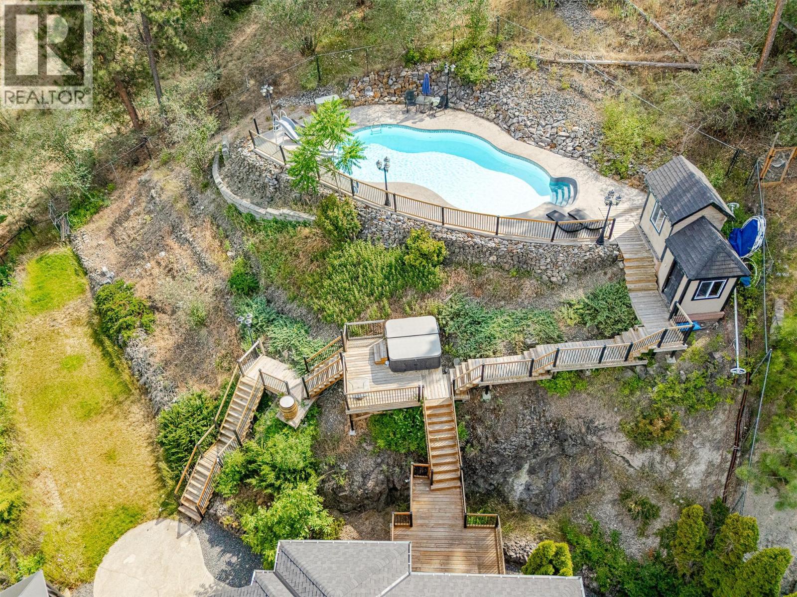 1791 Sprucegrove Court, Kelowna, BC - Outdoor With In Ground Pool