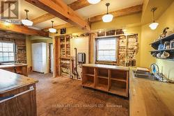 Kitchen area in original home -
