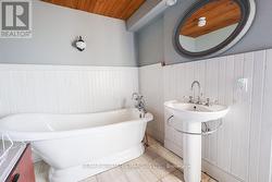 4 pc Bathroom on second level -