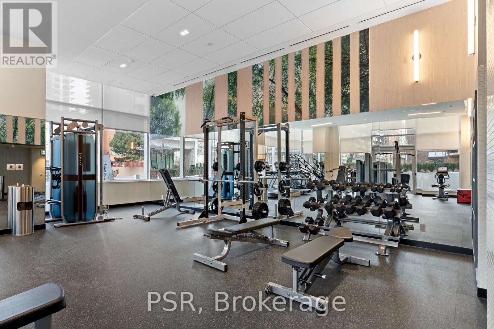 2209 - 101 Roehampton Avenue, Toronto, ON - Indoor Photo Showing Gym Room