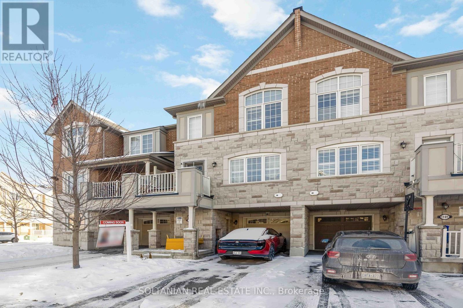 1103 Silk Street, Pickering, ON - Outdoor With Balcony With Facade