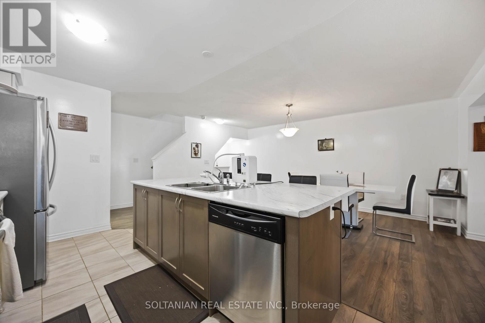 1103 Silk Street, Pickering, ON - Indoor Photo Showing Kitchen With Double Sink