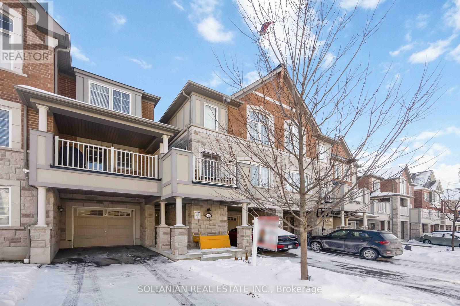 1103 Silk Street, Pickering, ON - Outdoor With Balcony With Facade