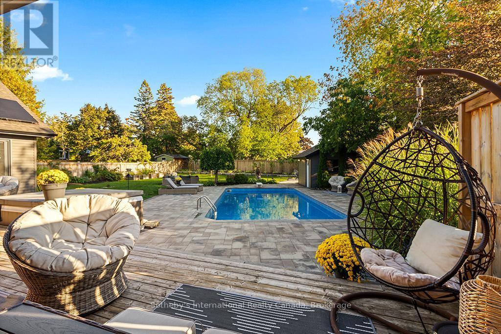 196 Ninth Street, Collingwood, ON - Outdoor With In Ground Pool