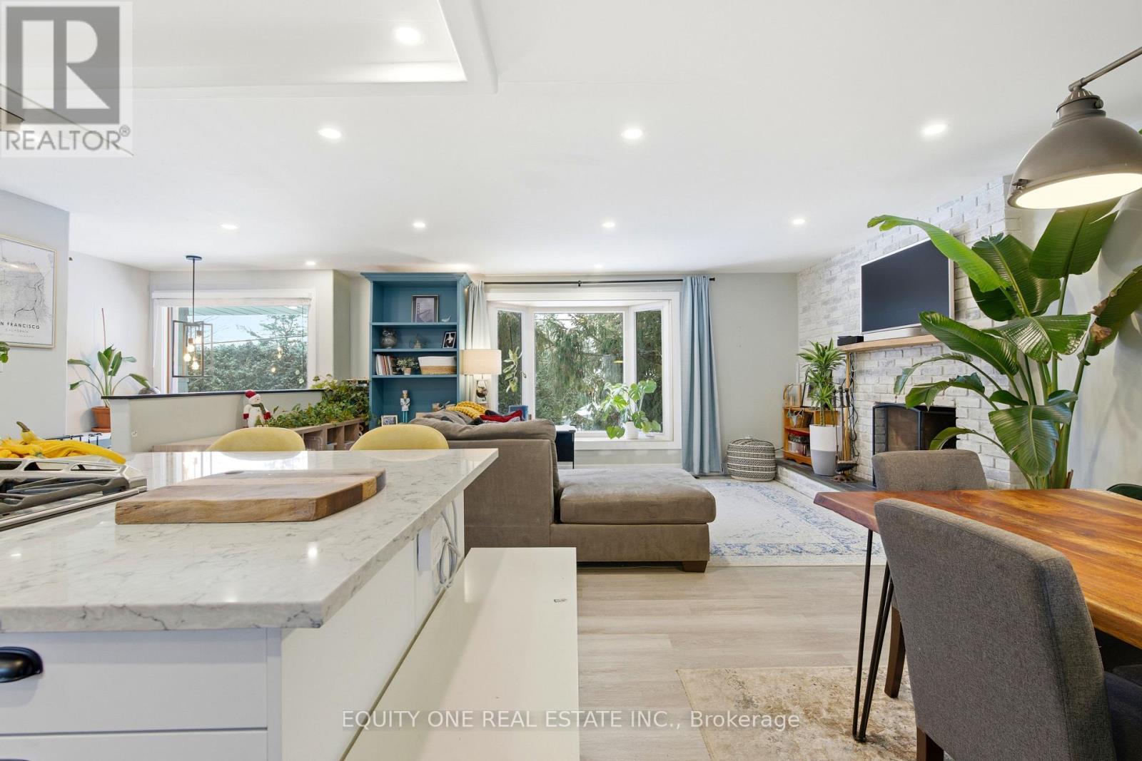 5453 Long Island Road, Ottawa, ON - Indoor With Fireplace