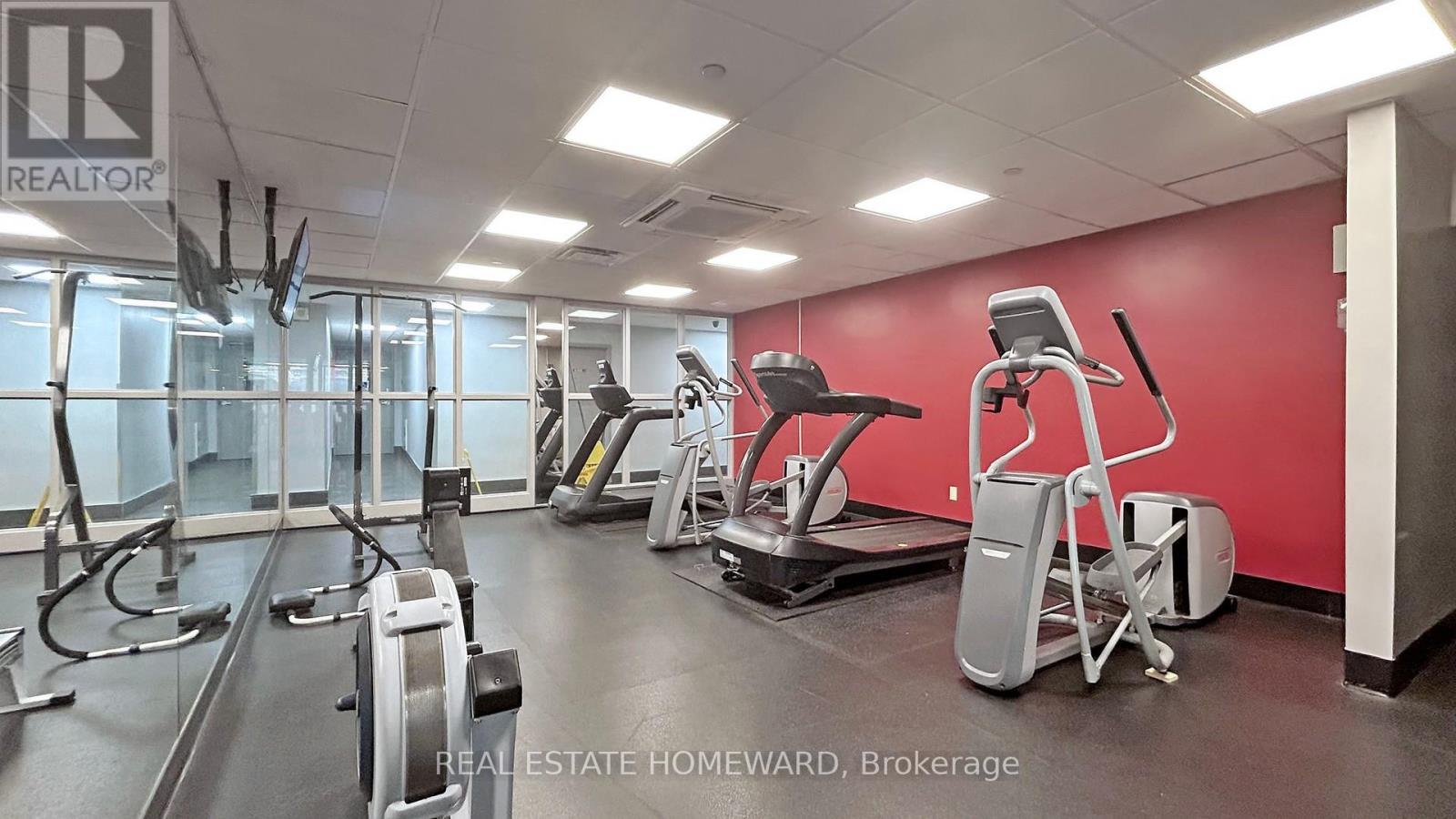 Cardio area - 1404 - 40 Homewood Avenue, Toronto, ON