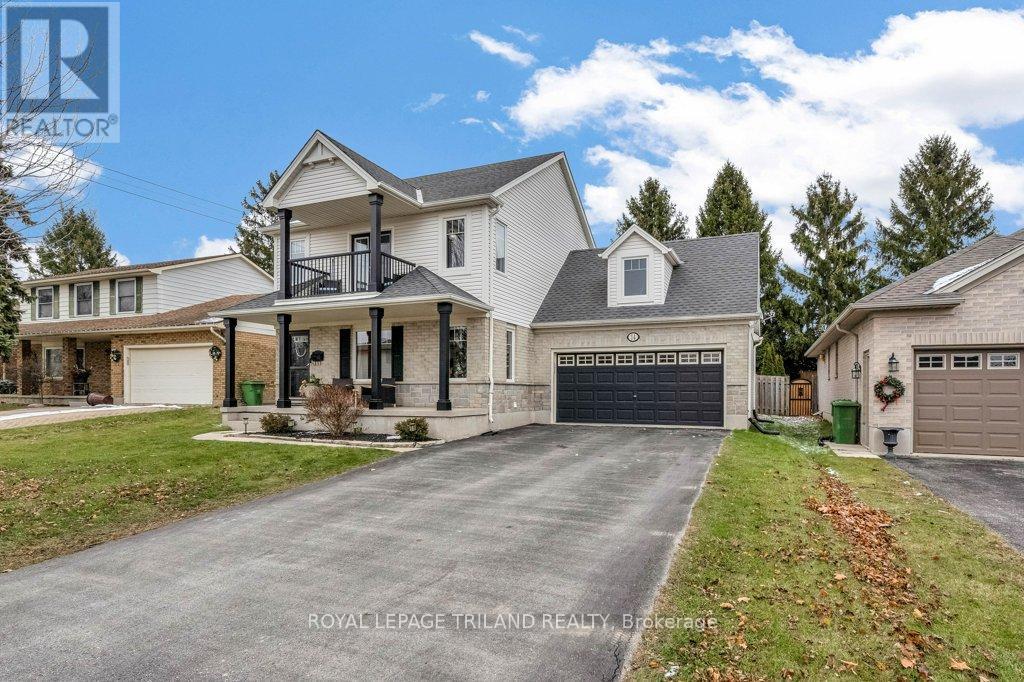 14 Penhale Avenue N, St. Thomas, ON - Outdoor With Deck Patio Veranda With Facade