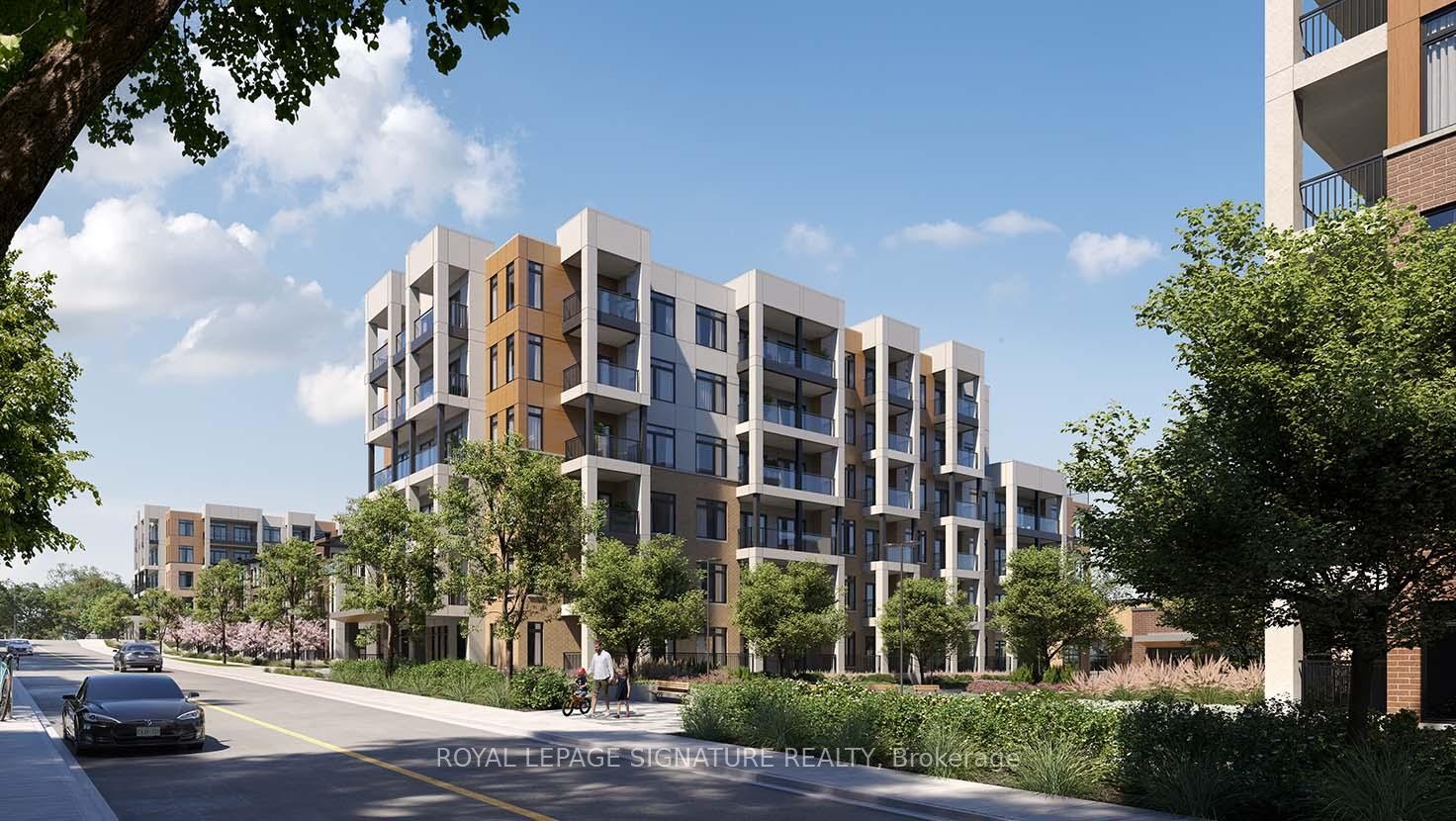 201-125 Canon Jackson Drive, Toronto, ON - Outdoor With Balcony With Facade