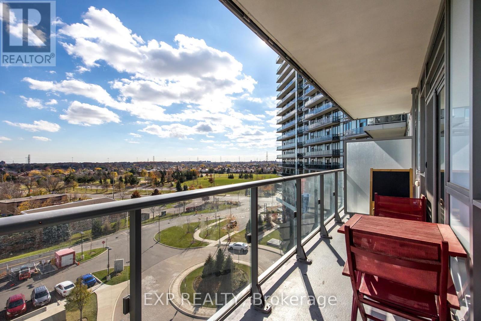706 - 4655 Glen Erin Drive, Mississauga, ON - Outdoor With Balcony With View