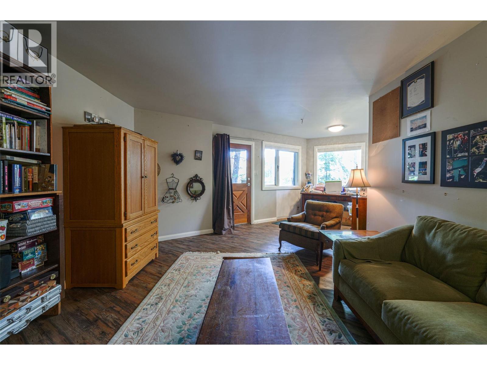 Basement Family Room - 14038 Ponderosa Way, Coldstream, BC - Indoor Photo Showing Living Room