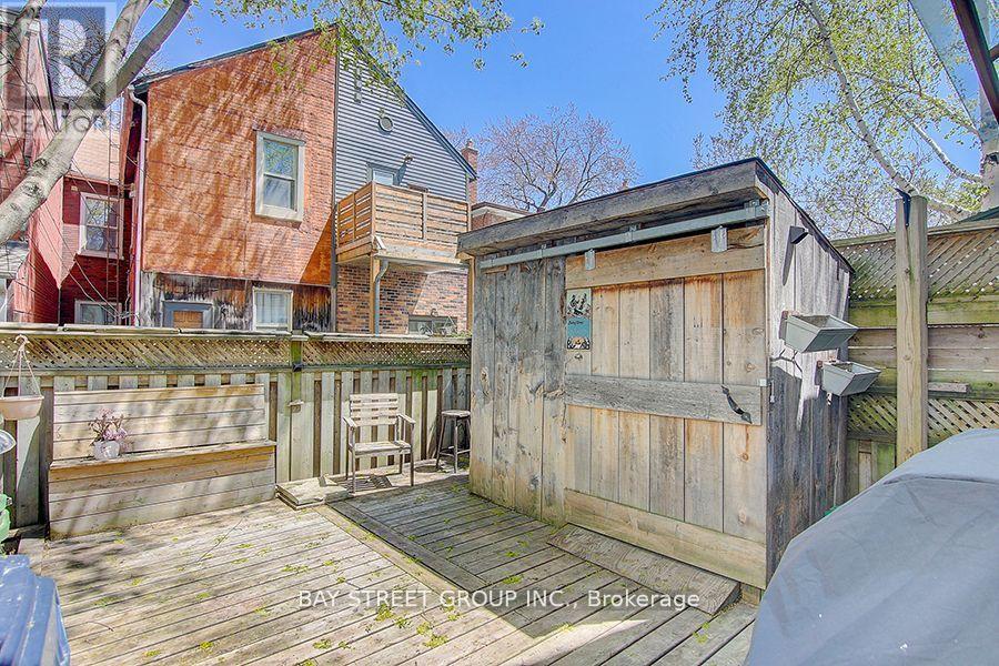 105 Massey Street, Toronto, ON - Outdoor With Deck Patio Veranda