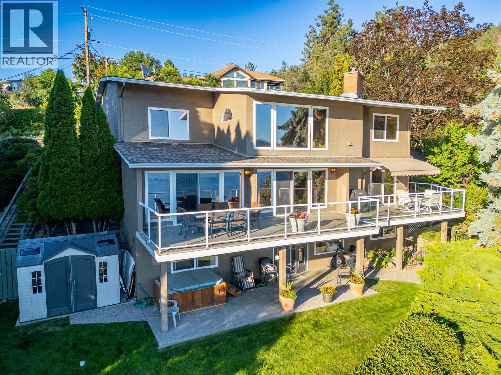 1988 Dewdney Road, Kelowna, BC - Outdoor With Deck Patio Veranda