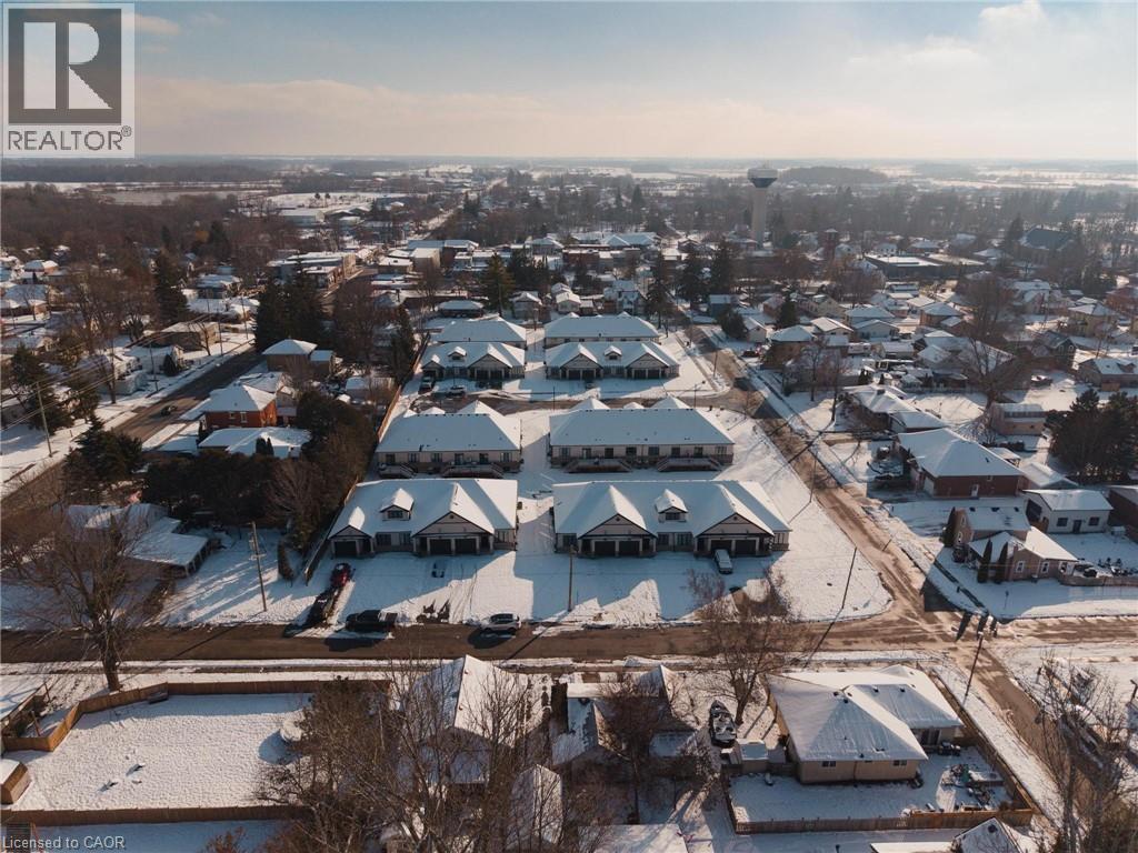 Aerial view of property's location - 7 South Court Street W, Norwich, ON - Outdoor With View