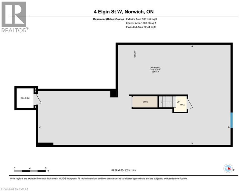View of property floor plan - 4 Elgin Street W, Norwich, ON - Other