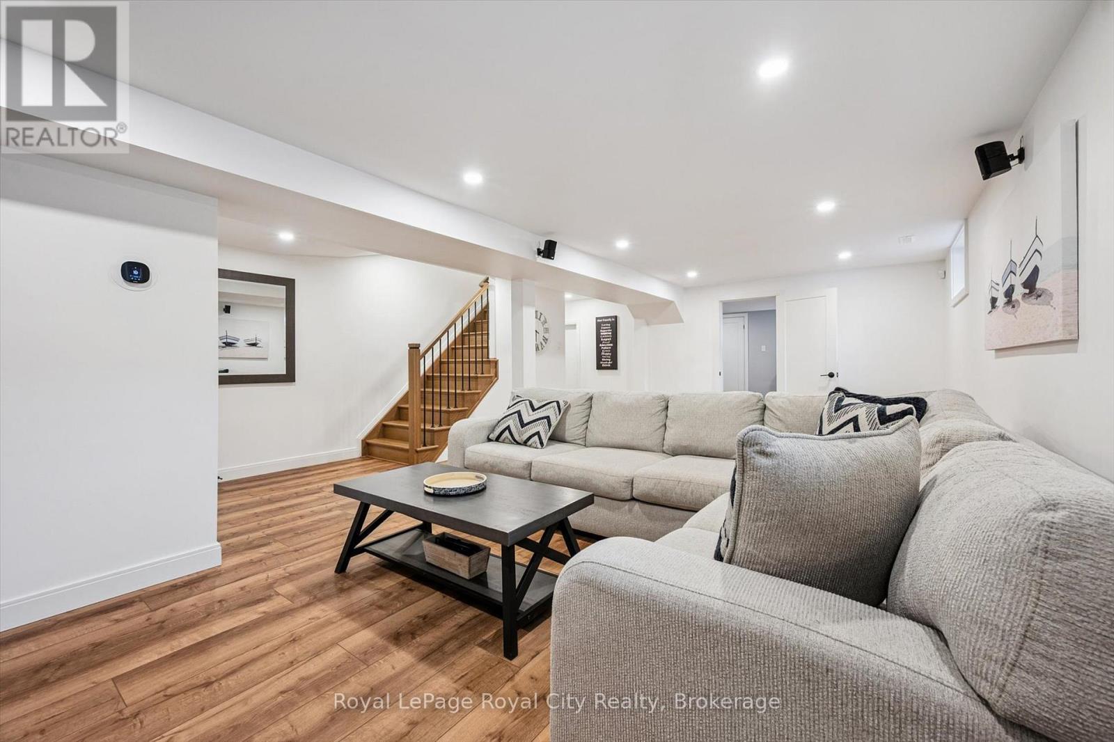 Basement - 4 Gryphon Place, Guelph (Kortright West), ON - Indoor Photo Showing Living Room