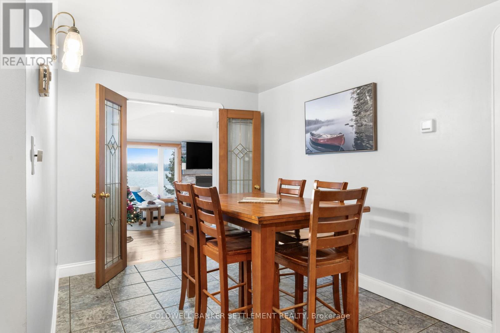 225 Mile Point Road, Drummond/North Elmsley, ON - Indoor Photo Showing Dining Room