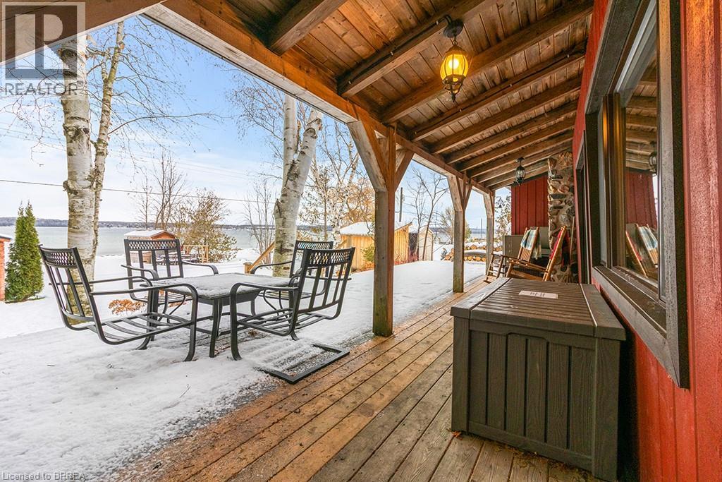 111 Wilson Drive, Georgian Bluffs, ON - Outdoor With Deck Patio Veranda With Exterior