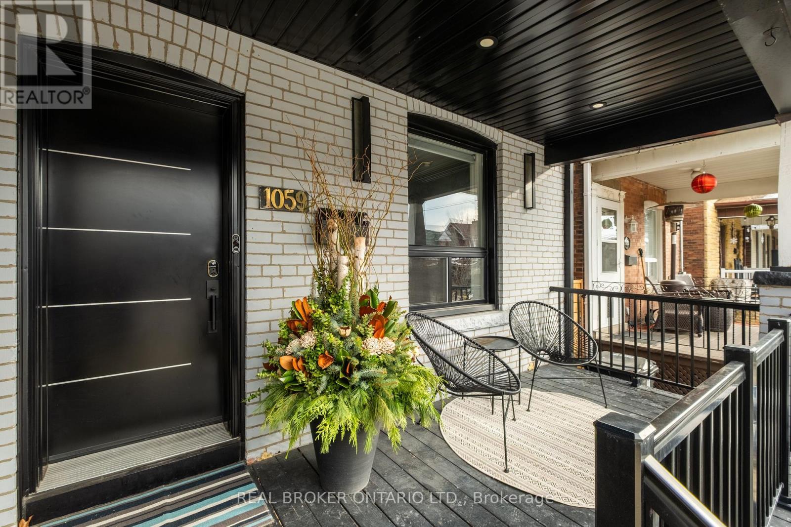 1059 Saint Clarens Avenue, Toronto, ON - Outdoor With Deck Patio Veranda With Exterior