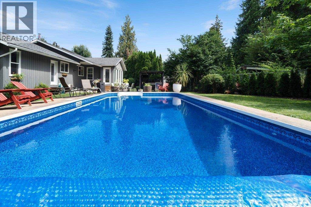 2131 21 Street Ne, Salmon Arm, BC - Outdoor With In Ground Pool With Backyard