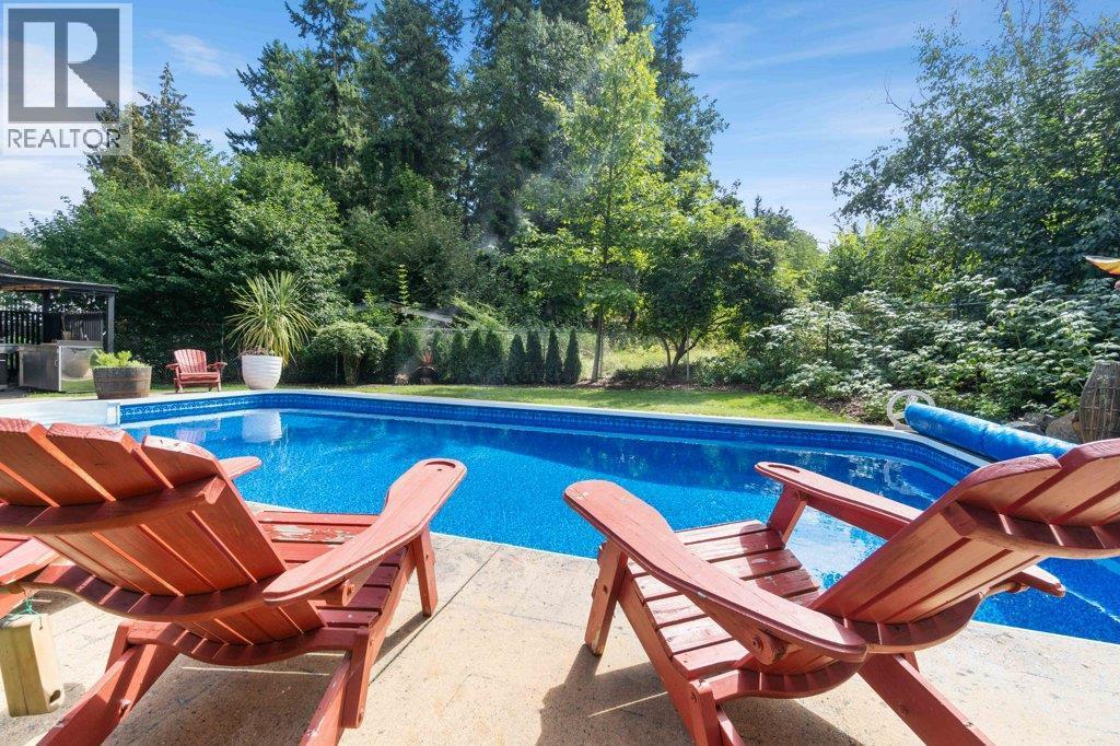 2131 21 Street Ne, Salmon Arm, BC - Outdoor With In Ground Pool With Backyard