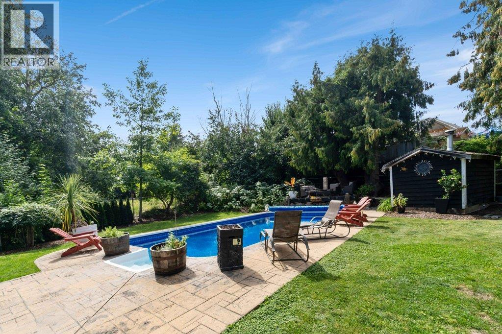 2131 21 Street Ne, Salmon Arm, BC - Outdoor With In Ground Pool With Backyard