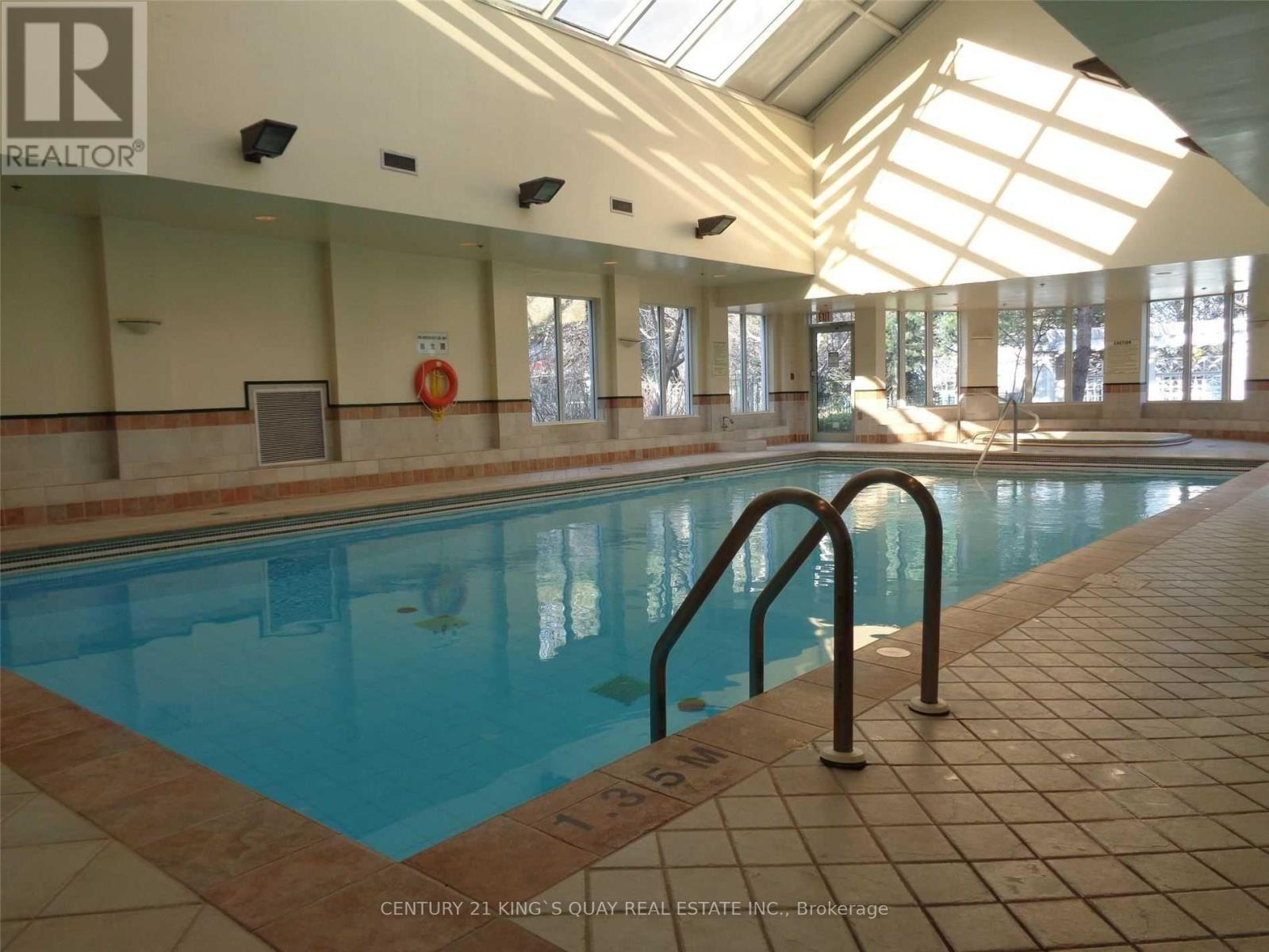 1607 - 5001 Finch Avenue E, Toronto, ON - Indoor Photo Showing Other Room With In Ground Pool