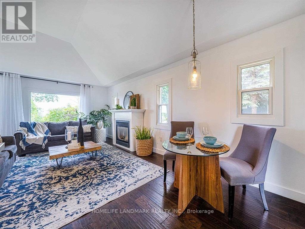 851 Lake Drive E, Georgina, ON - Indoor Photo Showing Living Room With Fireplace