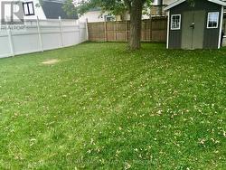 Yard with Storage Shed -