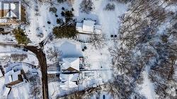 View of snowy aerial view -