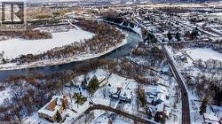 View of snowy aerial view -