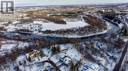 View of snowy aerial view -