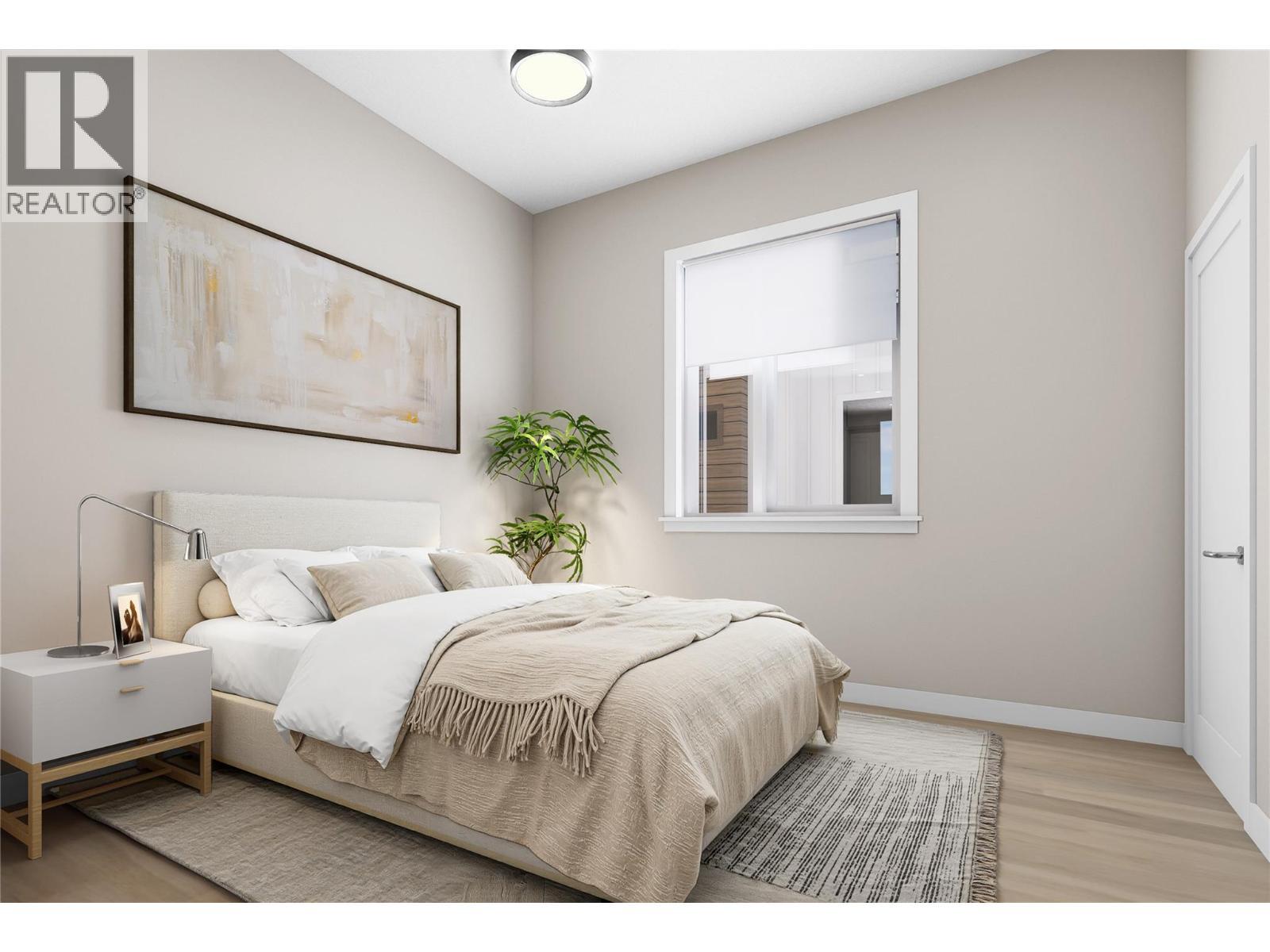 *Photos are a rendering of upcoming new build - 743 Morrison Grove Unit# 6, Kelowna, BC - Indoor Photo Showing Bedroom