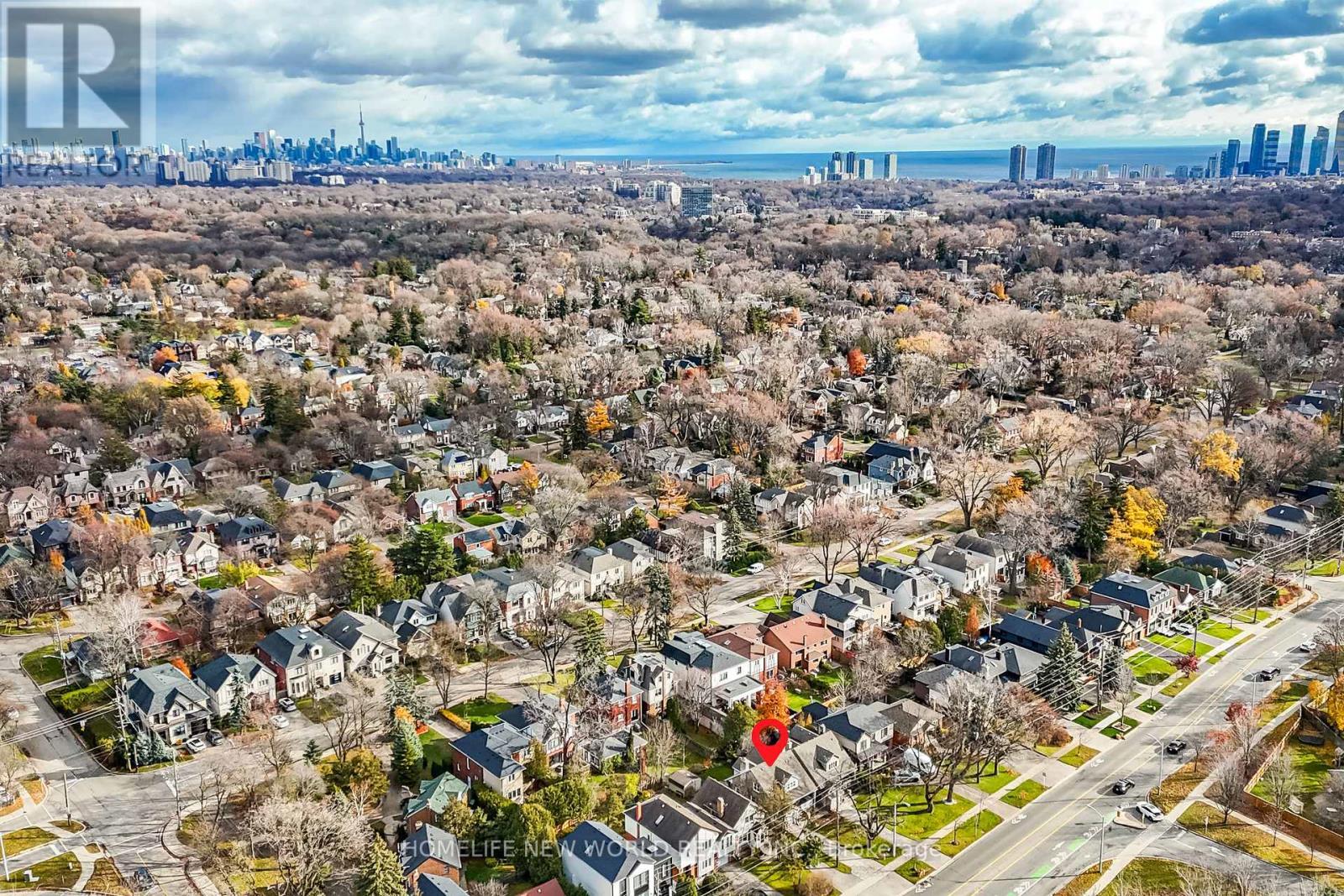 1107 Royal York Road, Toronto, ON - Outdoor With View