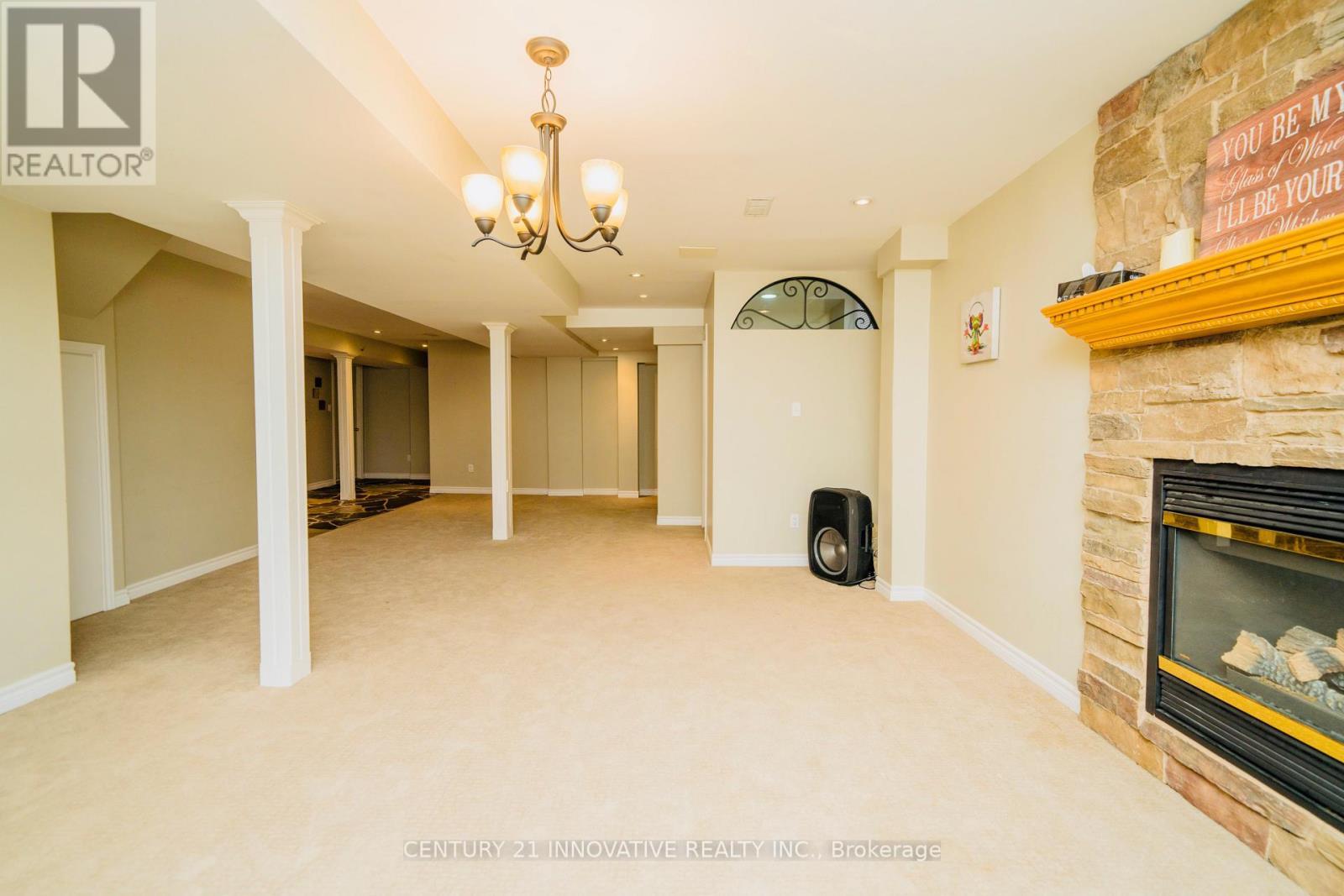 40 Norbury Drive, Markham, ON - Indoor With Fireplace