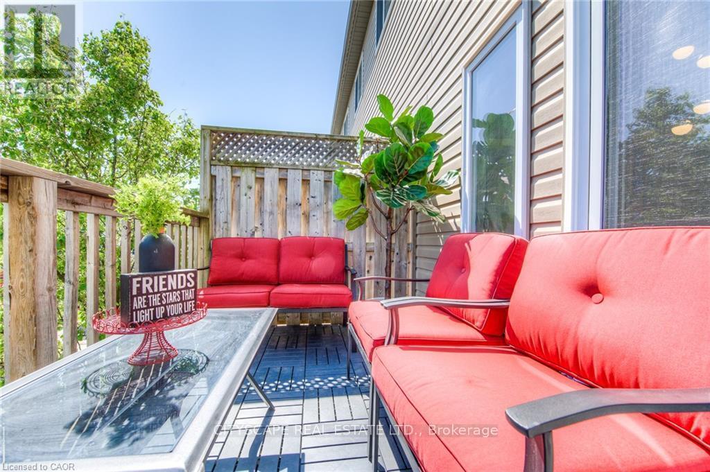 4A - 38 Howe Drive, Kitchener, ON - Outdoor With Deck Patio Veranda With Exterior