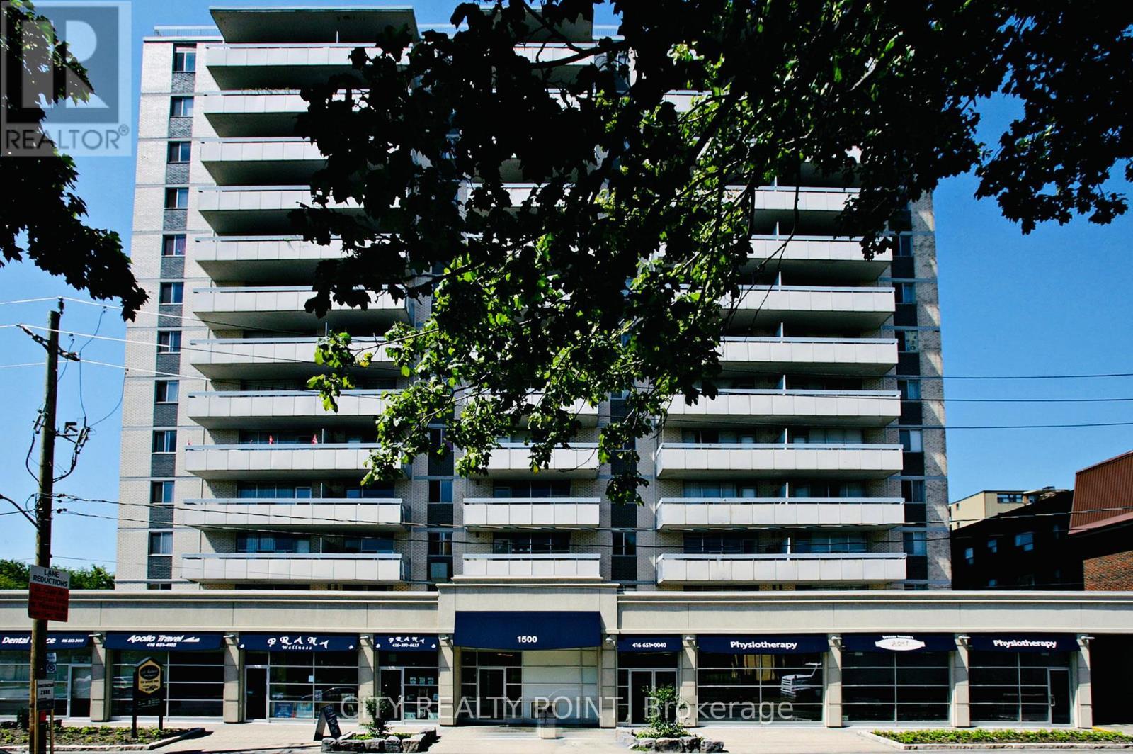 1008 - 1500 Bathurst Street, Toronto, ON - Outdoor With Balcony With Facade