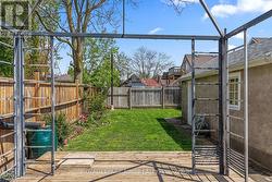 Large fenced yard. -
