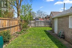 Large fenced yard. -