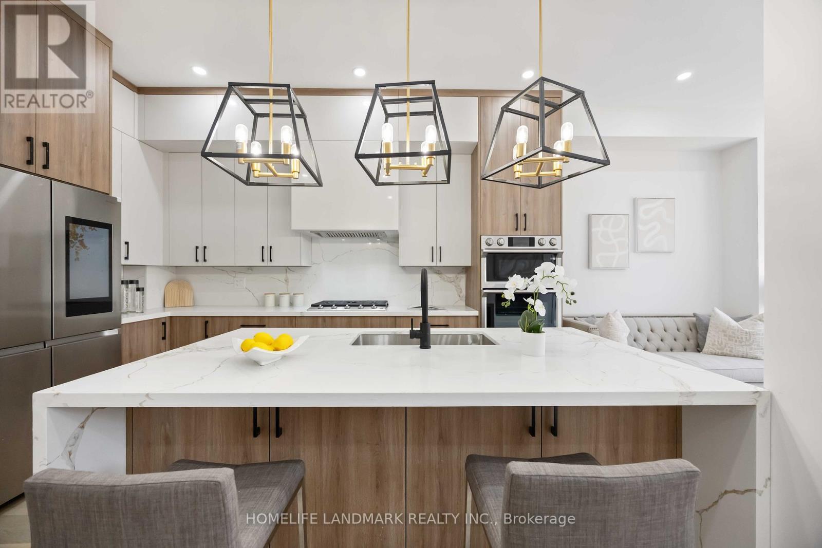 70 Granger Avenue, Toronto, ON - Indoor Photo Showing Kitchen With Double Sink With Upgraded Kitchen