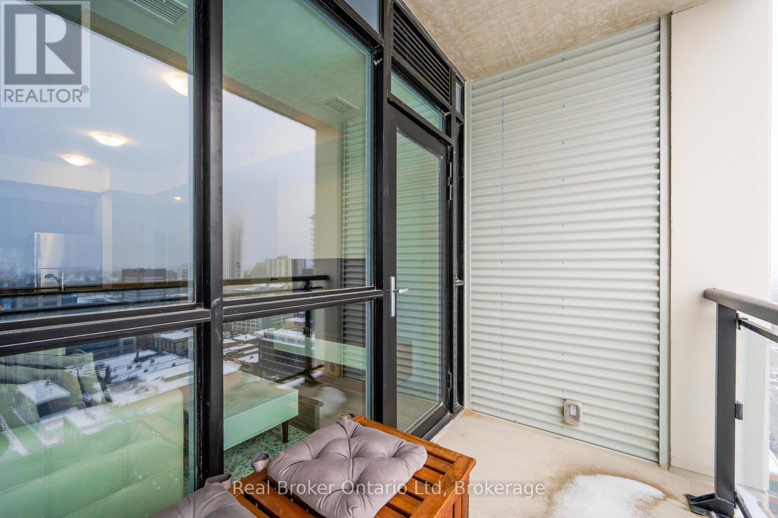 2003 - 60 Charles Street W, Kitchener, ON - With Balcony With Exterior