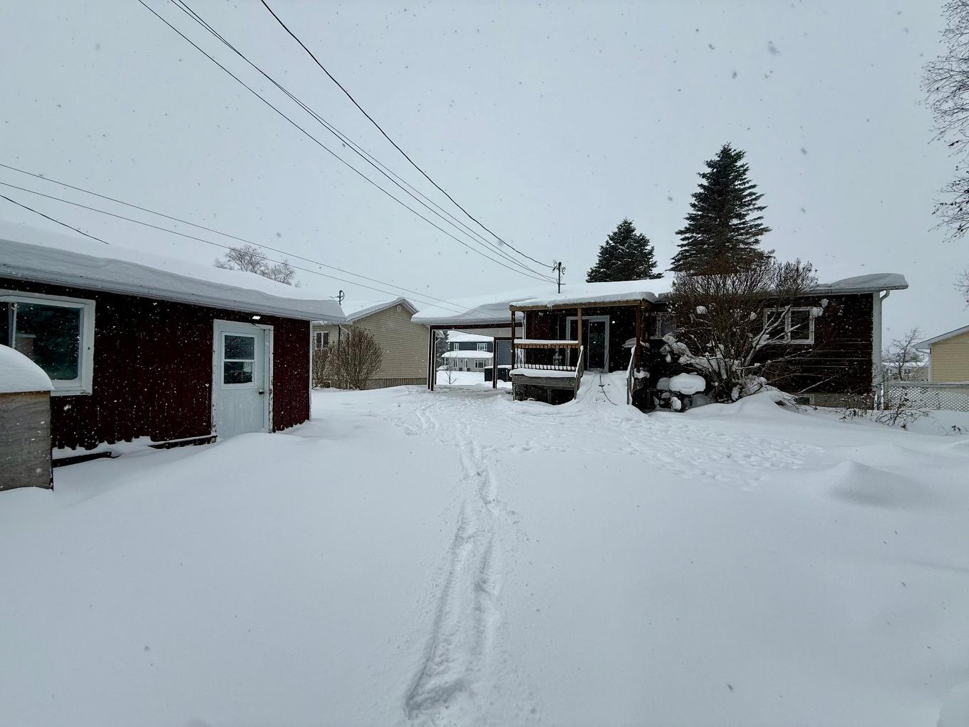 Backyard - 671 Rue Des Aulnes, Amos, QC - Outdoor