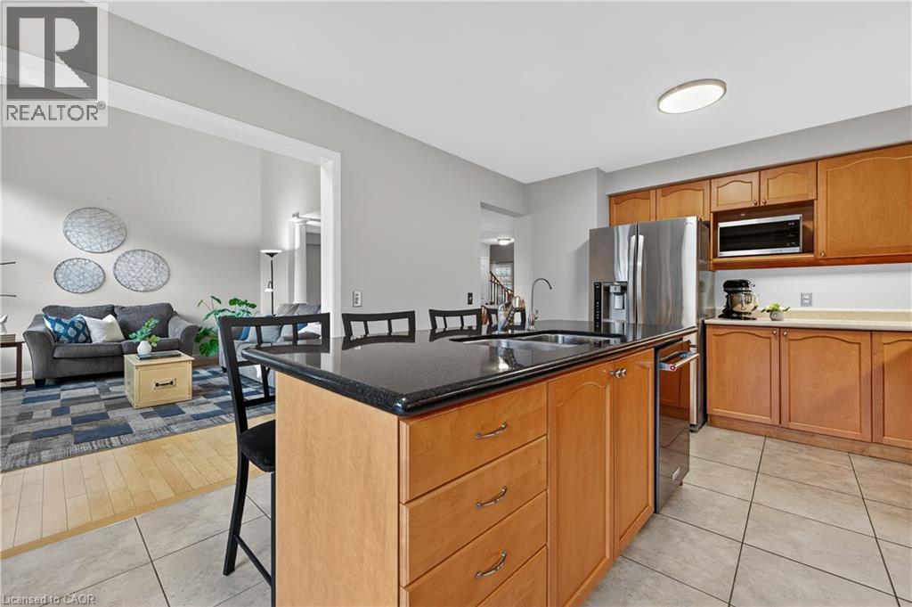 51 Hickory Crescent, Grimsby, ON - Indoor Photo Showing Kitchen With Double Sink