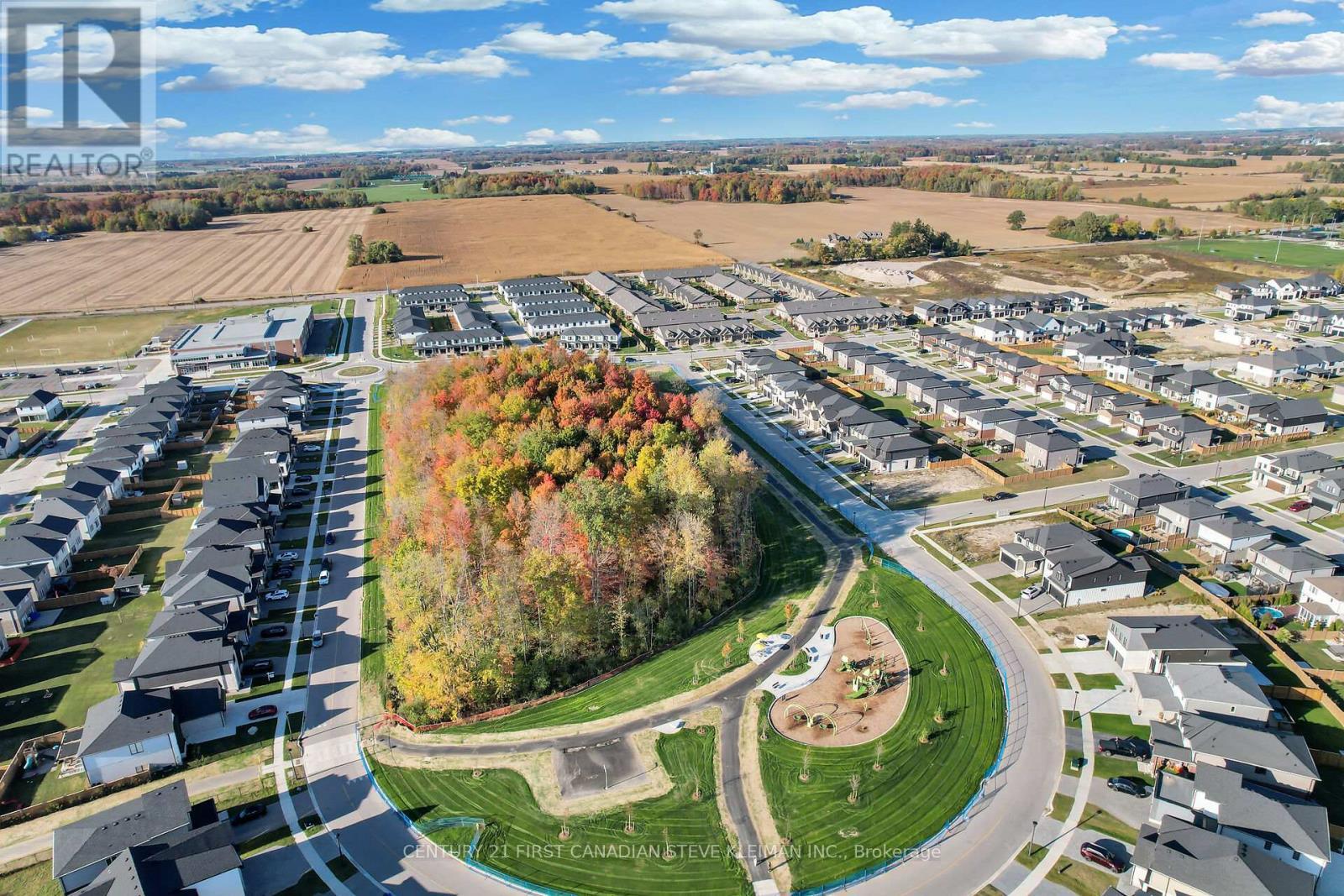 New Park Across Street - 2668 Buroak Drive, London North (North S), ON - Outdoor With View